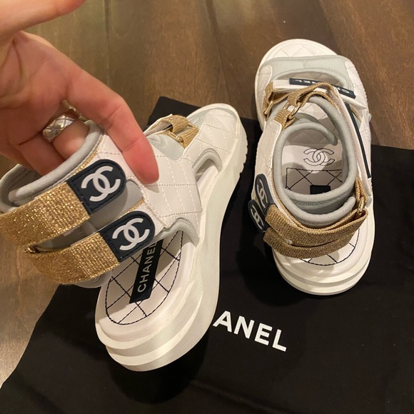 Chanel gladiator sandal *36.5 - Picture 6 of 16